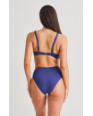 Culotte de maillot de bain - RÉTRO BLEU NUIT