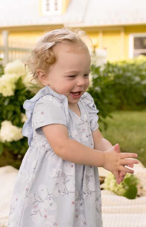 Robe cache-couche - HORTENSIA (3-24M)