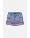 Short en denim dégradé - FLEURI (7-10)