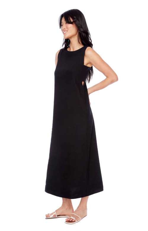 Robe longue en lin - CHARLIE