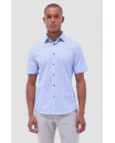 Chemise à manches courtes - MILES GUITAR BLUE