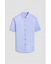 Chemise à manches courtes - MILES GUITAR BLUE