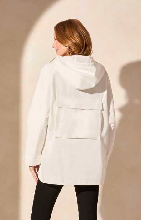 Manteau À Capuchon Doublé Imperméable - KELLY