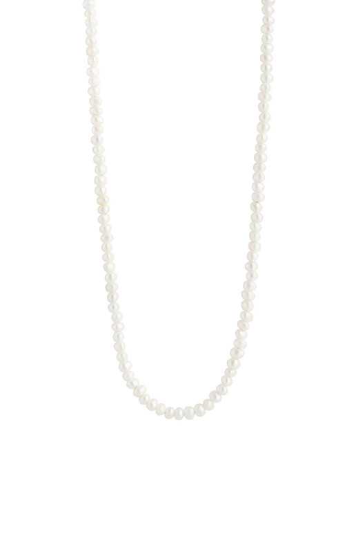 Collier en perles d'eau douce - LEXI ARGENT