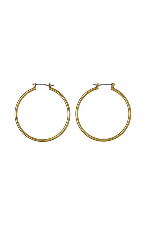 Boucles d'oreilles - GOLD HOOPS 40mm