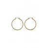 Boucles d'oreilles - GOLD HOOPS 40mm