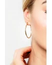 Boucles d'oreilles - GOLD HOOPS 40mm