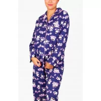 Vêtements de nuit Pyjamas Pantalons longs Kayanna - Pyjama à pantalon long en flanelle