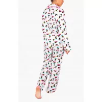 Vêtements de nuit Pyjamas Pantalons longs Kayanna - Pyjama à pantalon long en flanelle