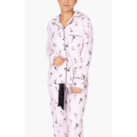 Vêtements de nuit Pyjamas Pantalons longs Kayanna - Pyjama à pantalon long en flanelle