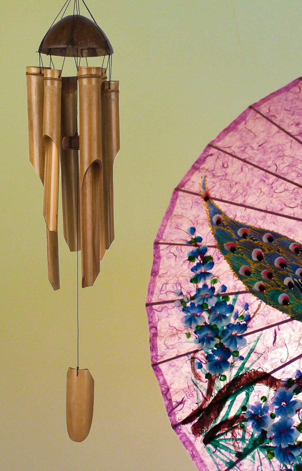Ahlsen 2 Carillons à Vent Forme de Papillon,21×16cm,Carillons Vent pour Vent  Carillons
