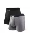 Boîte de 2 boxers «Noir/Gris» - VIBE