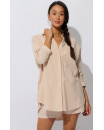 Chemise de plage - NATURAL LINEN