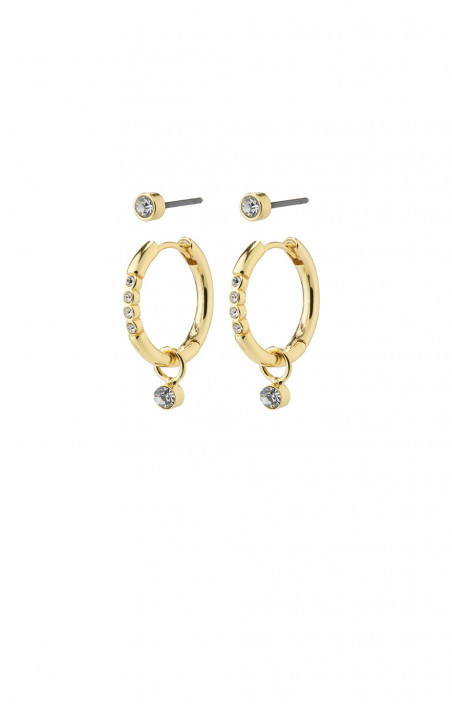 Boucles D'oreilles 2-En-1 - ELNA