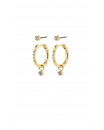 Boucles D'oreilles 2-En-1 - ELNA