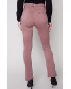 Pantalon avec ourlet asymétrique effrangé - AMANDINE