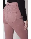 Pantalon avec ourlet asymétrique effrangé - AMANDINE