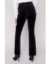 Pantalon en velours côtelé - BLACK